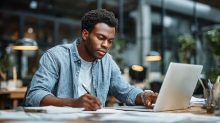 Woman in smart casual wear reviewing business performance through cloud