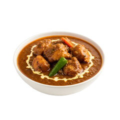 Chicken Tikka Masala in a White Bowl.