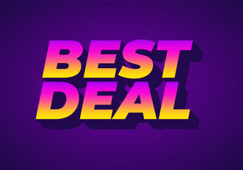 Best Deal Promotional Graphic design