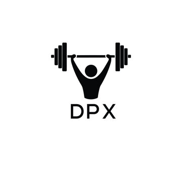 Classic Shield Logo with Stars and DPX Letters &ndash; Premium Badge or Security Brand Identity. DPX Letter Logo.
