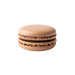 Delicate Chocolate-Filled Macaron.