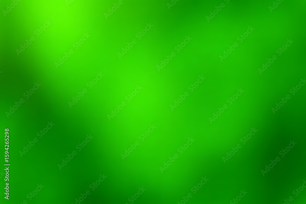 Aufkleber bright green blurred background with gradient effect and light areas creating a soft abstract design