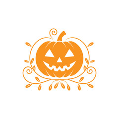 Halloween Pumpkin Jack-o’-Lantern Vector – Spooky and Decorative Holiday Design


