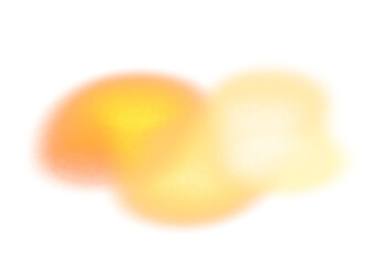 Abstract color spots grainy gradient shape cutout on transparent background, neon glowing color spots noisy grunge texture overlay background, light leaks overlay effect cutout