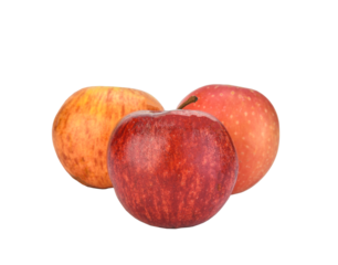 Ripe red apple Isolated on transparen png.