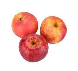 Cameo apples isolated on transparen png.