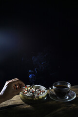 say no, design, quit smoking, tobacco day, nicotine, healthcare, bad, no, danger, unhealthy, world,...