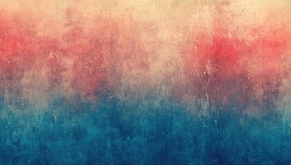 Fototapeta premium Abstract watercolor wash, warm to cool colors