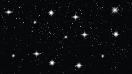 Obraz premium falling stars loop