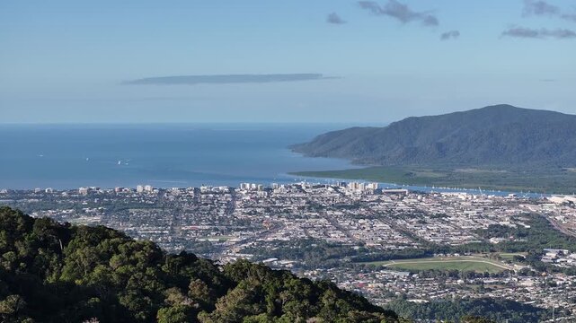 Spectacular cinematic aerial footage of Cairns and surrounds Queensland Australia