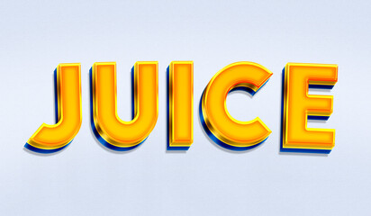 Juice Text Style Effect