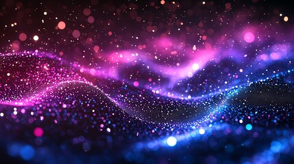 Retro-Futuristic Tech Dust Cloud