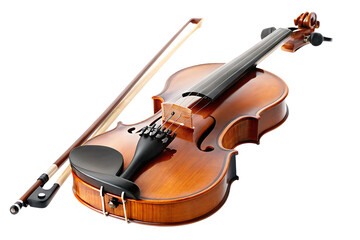  violin isolated on white  background PNG, AI GENERATED