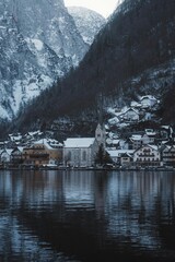 lake in the mountains