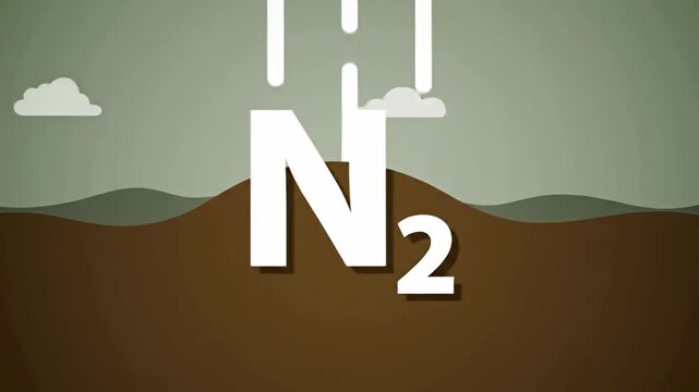 White "N2" over brown/green landscape with white vertical lines against pale backdrop