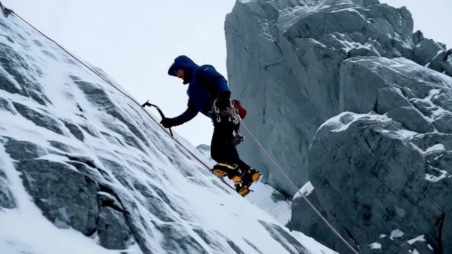 The Challenge of Snow Mountain Climbers