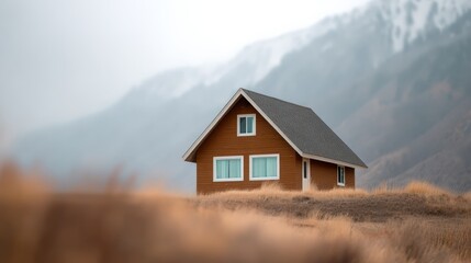 Quiet mountain home as a reward from frugal living, Financial independence