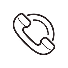 Telephone and Communication Line Icons.