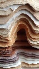 Layered Rock Formation