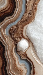 Abstract Agate Formation