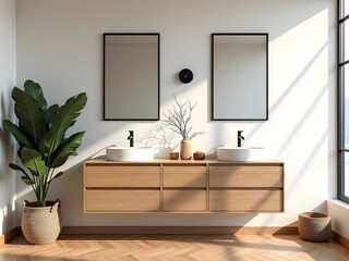 Clean Lines and Simplicity in a Modern Bathroom