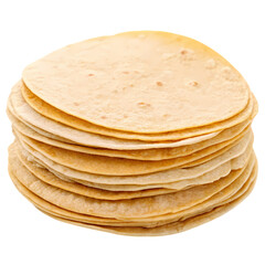 A Stack of Unblemished Corn Tortillas Ready for Culinary Creation