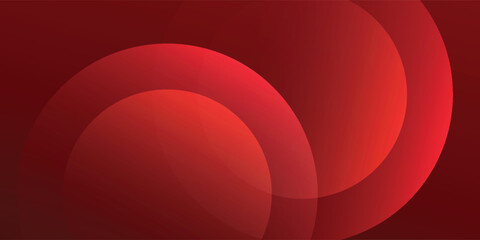 Obraz premium Red abstract background. Dynamic shapes composition