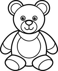Fototapeta premium teddy-bear-silhouette--teddy-bear-icon-set--teddy- (3).eps