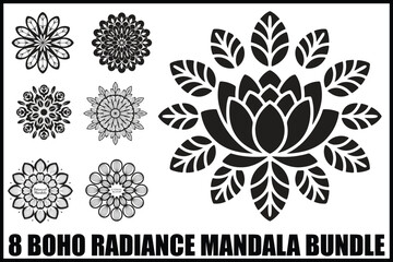 Boho Radiance Mandala Bundle