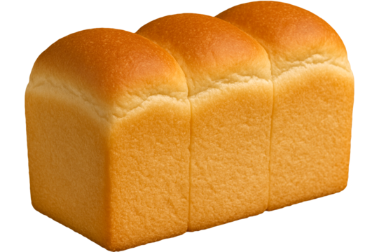 Bread loaves suitable for making toast