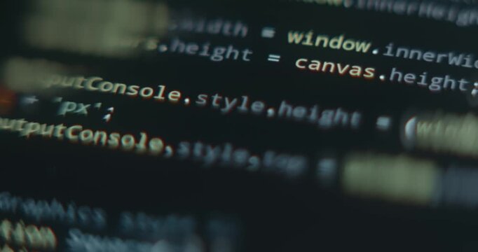 Web page creation programming code