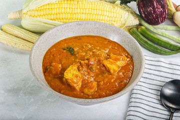 Indian cuisine - Kadai chicken masala