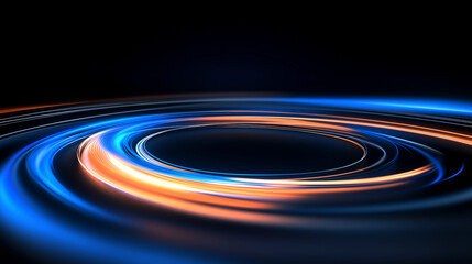 technology concept poster background