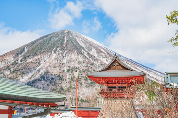 栃木　中禅寺と男体山