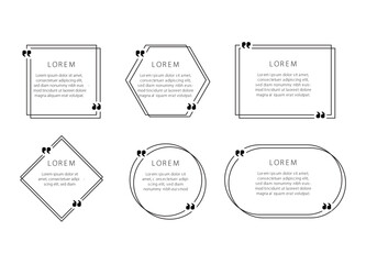 Geometric Outline Label Shapes with Arrow Tips for Infographic Flow and Presentation Use