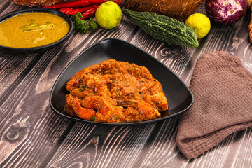 Indian cuisine - Prawns malabar masala