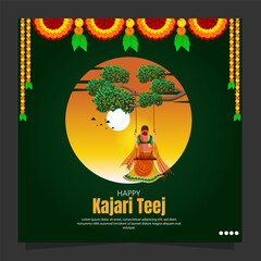 Haryali Teej is a joyous Hindu festival celebrated by women to mark the arrival of the monsoon.