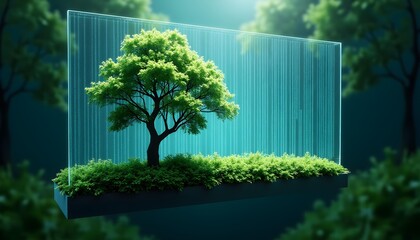 The Digital Canopy: A Forest Born of Code