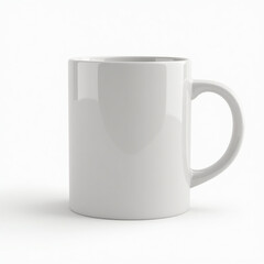 white cup isolated