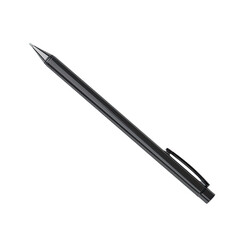 A long, black stylus