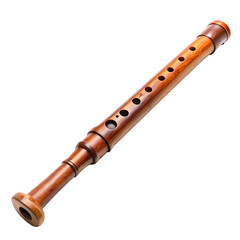Fototapeta premium Bamboo Flute A Detailed CloseUp