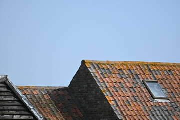 roof of the old house