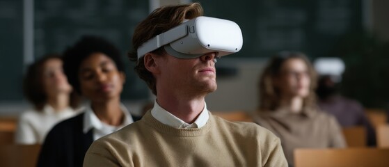 Virtual reality in university classroom: innovative global education access