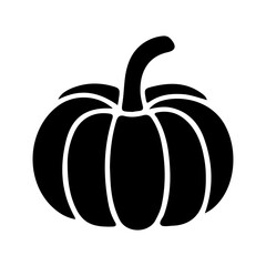 pumpkin on white background