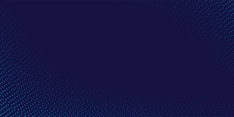 Abstract blue dynamic wavy line dotted texture ,Dark blue background with copy space. Modern futuristic simple dots pattern.