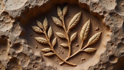 Relief texture art carving