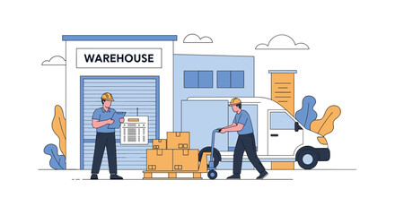 Efficient warehouse logistics and transportation services for seamless supply chain management