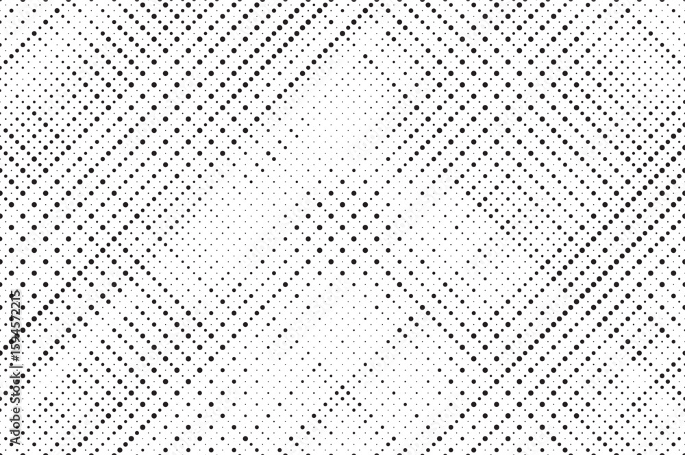 Poster seamless dotted repeated texture. black and white polka dot pattern. repeated endless backdrop. all 