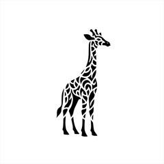 Naklejka premium Giraffe illustration