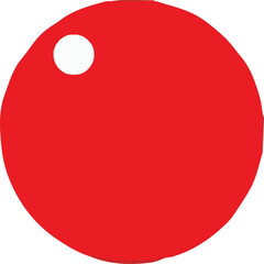 red round sticker 100% fully editable vector file.